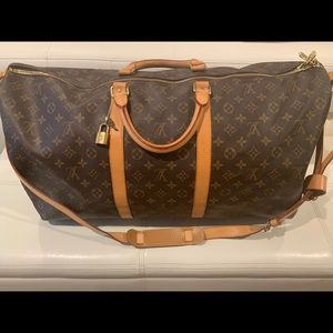 LOUIS VUITTON  MONOGRAM 60 KEEPALL